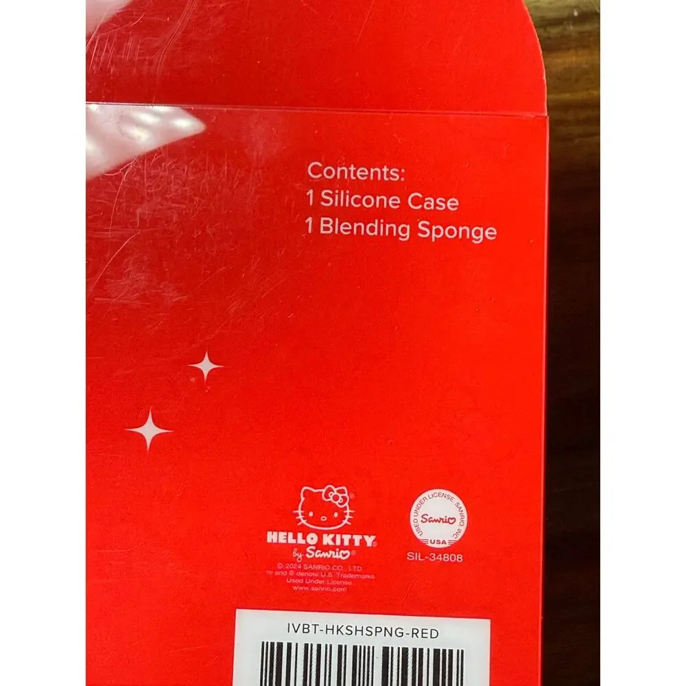 Hello Kitty Red Travel Case and Blending Sponge Set is brand new in the box